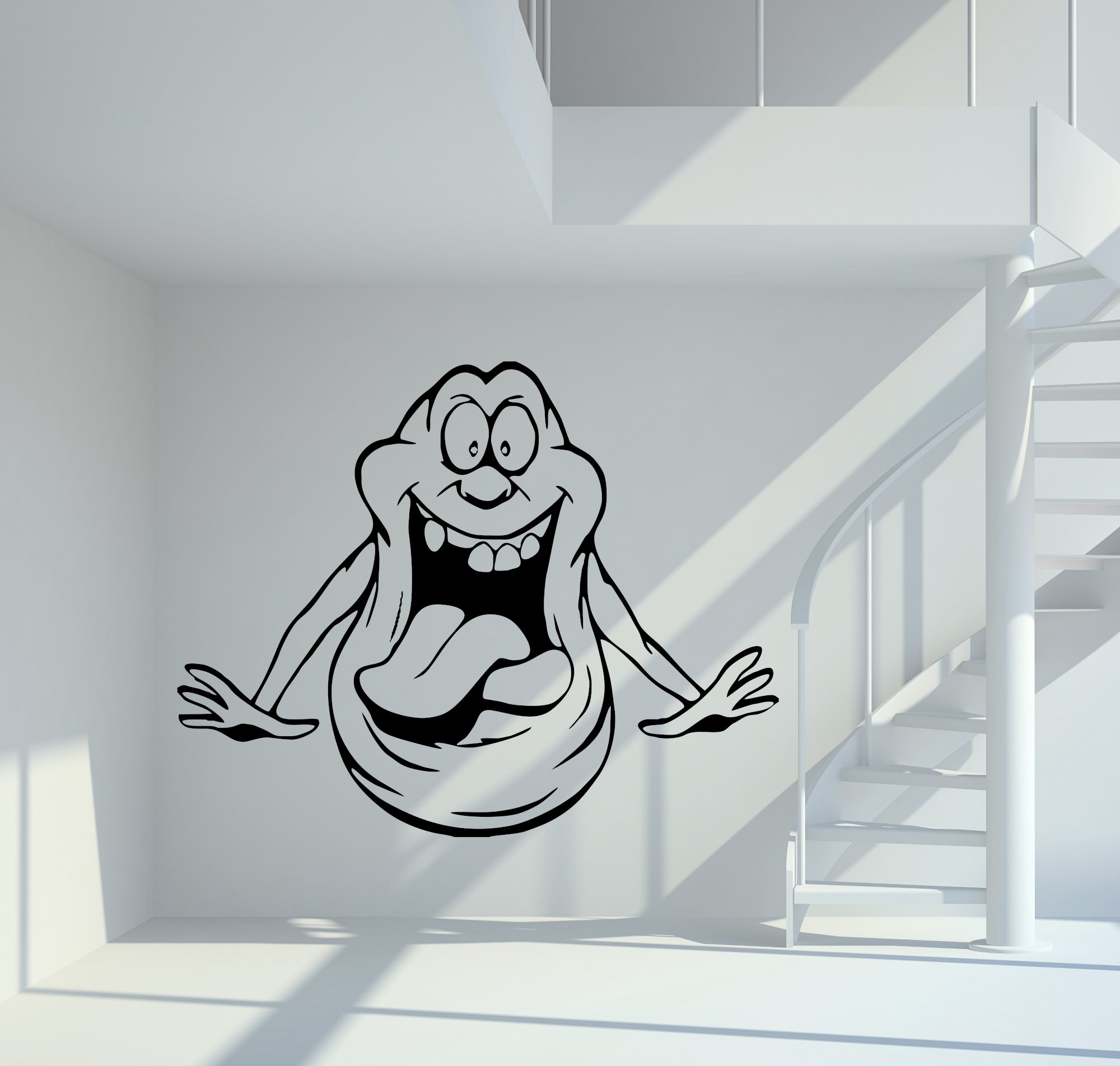 46215 Slimer Cartoon Wandtattoo